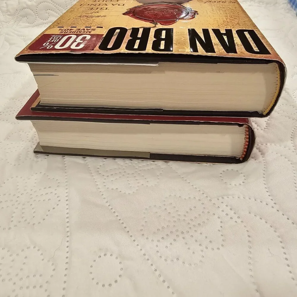 The Da Vinci Code & The Lost Symbol Hardcover Books By Dan Brown